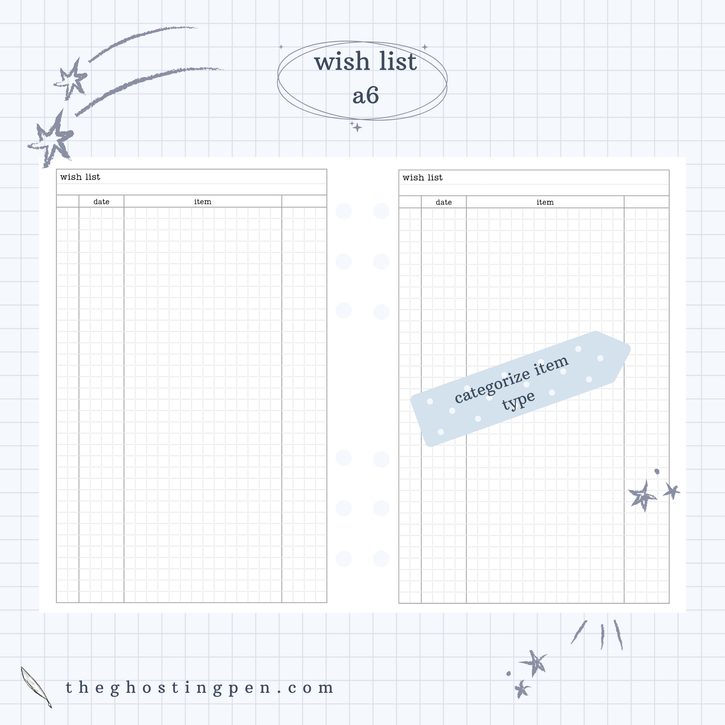 wish list