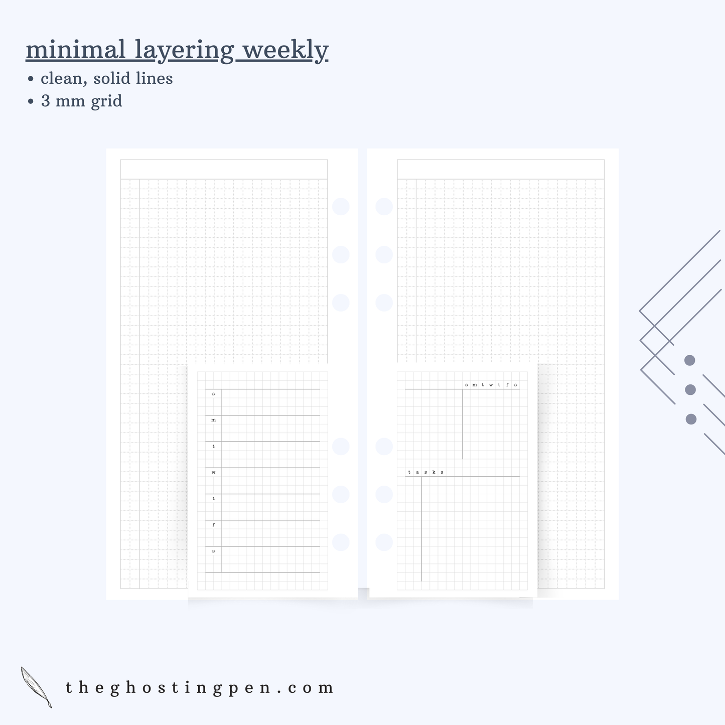 minimal layering weekly