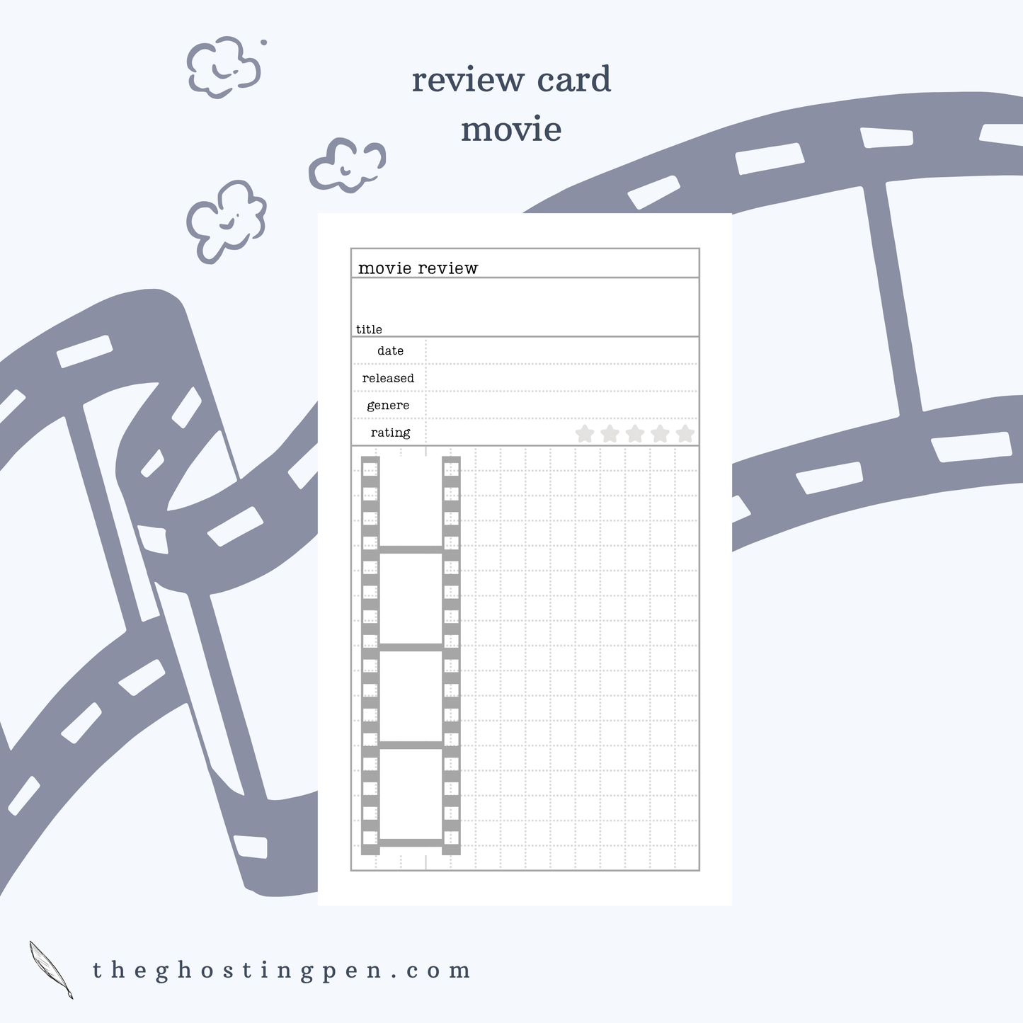 review cards
