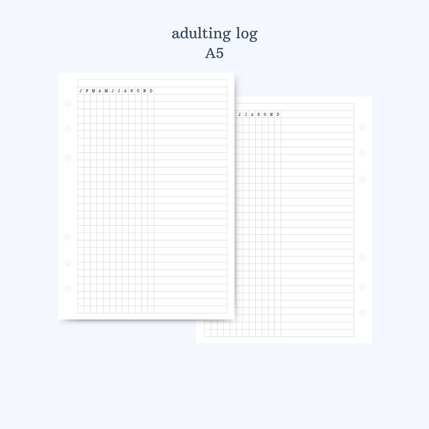 adulting log
