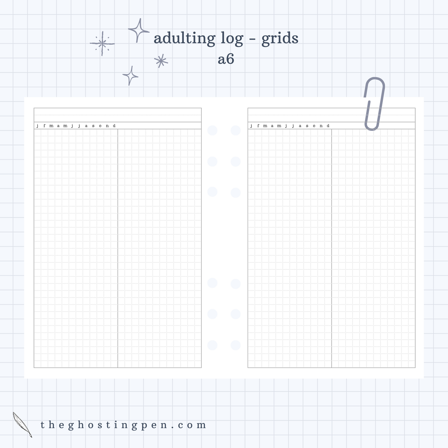 adulting log - grids