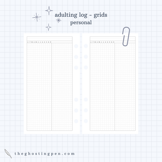 adulting log - grids
