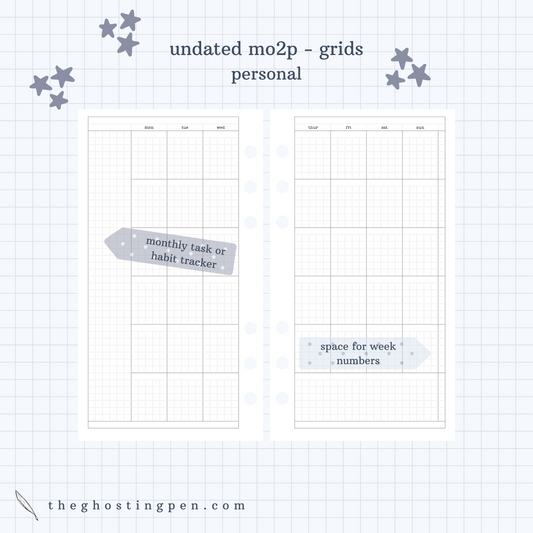undated monthly - grids