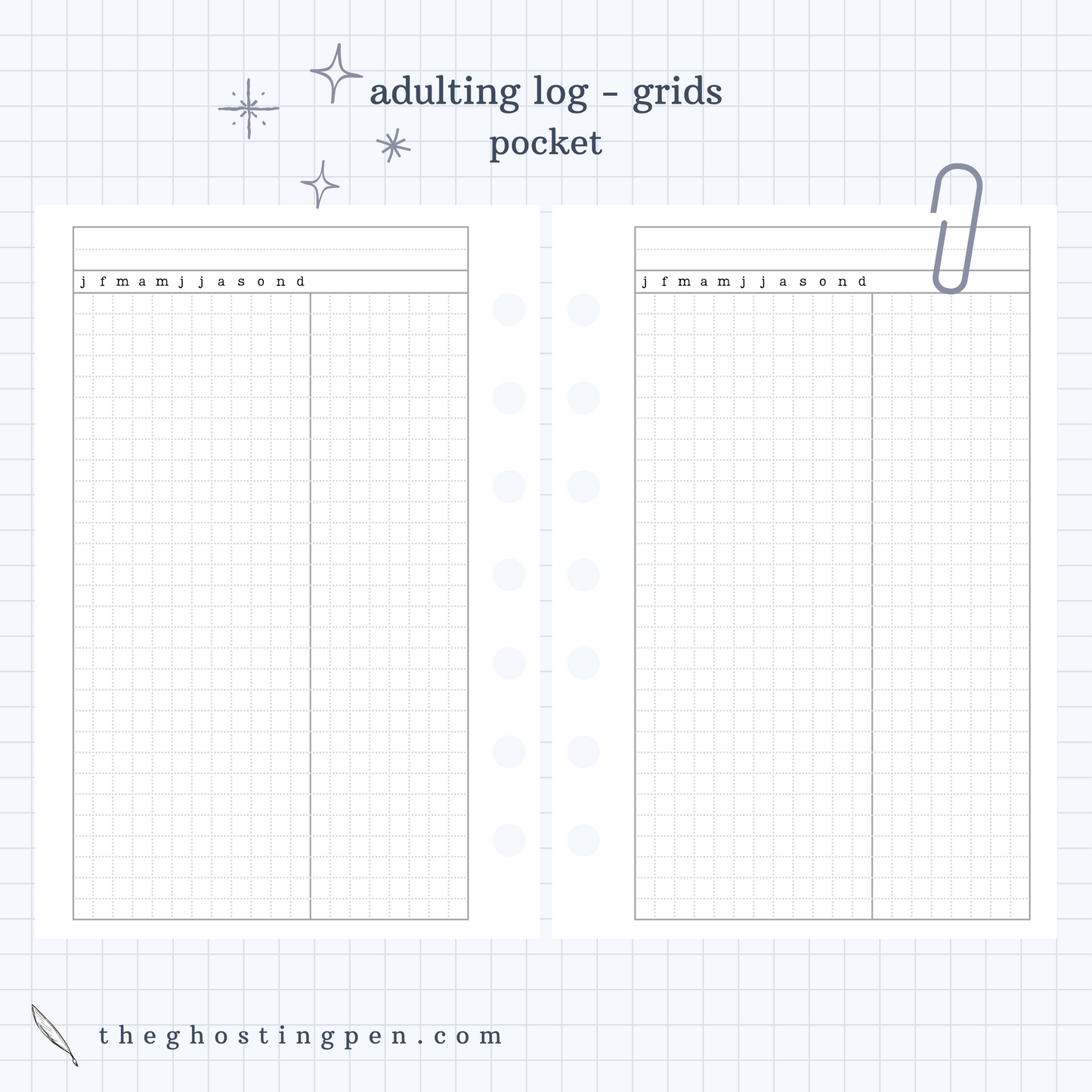 adulting log - grids