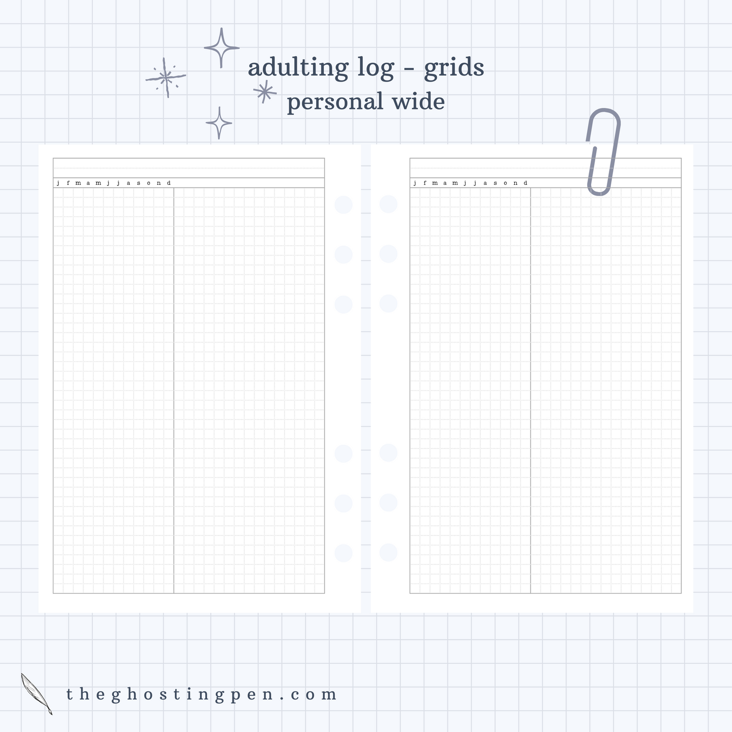 adulting log - grids